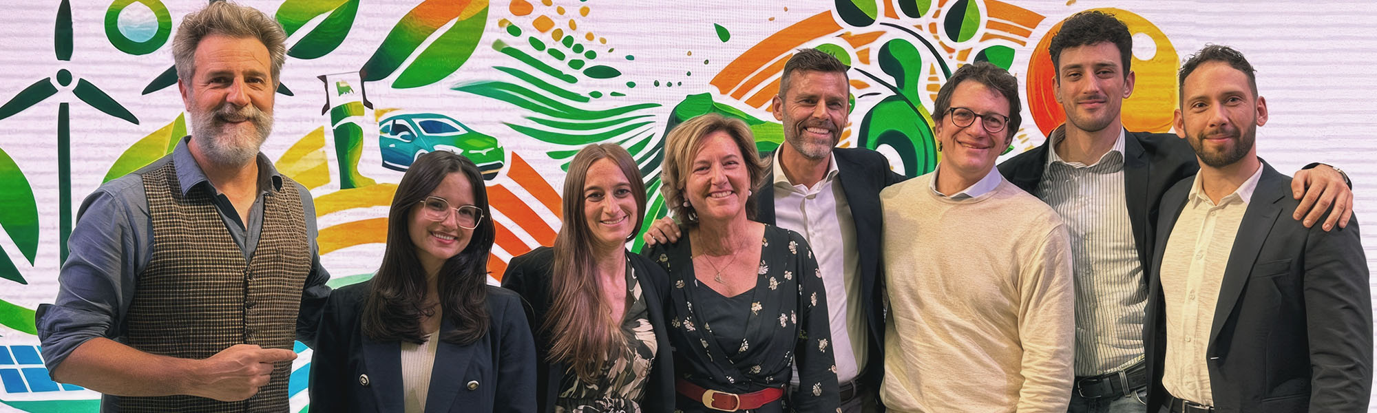 foto di gruppo scattata durante il Sustainability Day